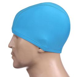 Merco Polyester Cap plavecká čepice lake