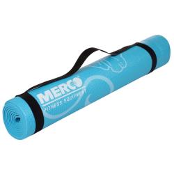 Merco Print PVC 4 Mat podložka na cvičenie modrá