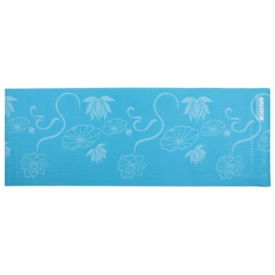 Merco Print PVC 4 Mat podložka na cvičení modrá