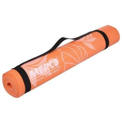 Merco Print PVC 4 Mat podložka na cvičení oranžová Merco Print PVC 4 Mat podložka na cvičení oranžová