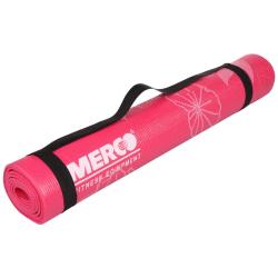 Merco Print PVC 4 Mat podložka na cvičenie ružová