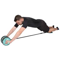 Merco Pro AB Set posilovací kolečko modrá