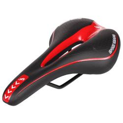 Merco Race 1.0 sedlo na kolo černá-červená Merco Race 1.0 sedlo na kolo černá-červená