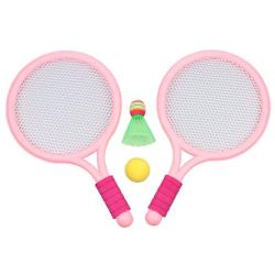 Merco Racket Ball Games sada pálok s loptičkami ružová