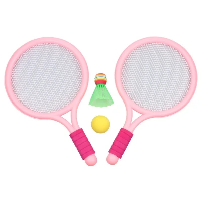 Merco Racket Ball Games sada pálek s míčky růžová