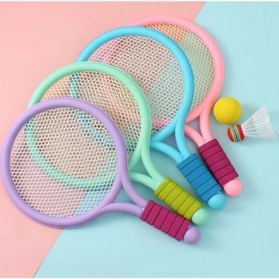 Merco Racket Ball Games sada pálek s míčky růžová