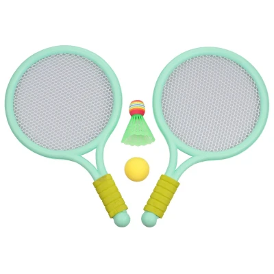 Merco Racket Ball Games sada pálek s míčky zelená