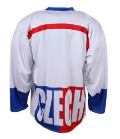 Merco hokejový dres ČR Nagano 1998 replika bílá - bez potisku