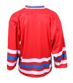 Merco hokejový dres ČSSR 1976 replika červená - bez potisku