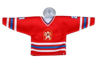 Merco Replika ČSSR 1976 červený hokejový minidres