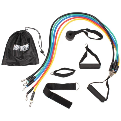 Merco Resistance Band Set TPE posilovací gumy Merco Resistance Band Set TPE posilovací gumy