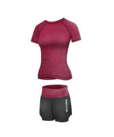 Merco Runner Short 2W fitness set plum Merco Runner Short 2W fitness set plum
