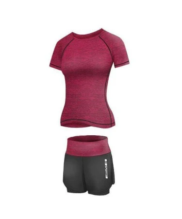 Merco Runner Short 2W fitness set plum