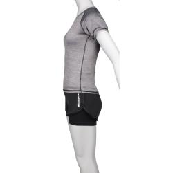 Merco Runner Short 2W fitness set sivá