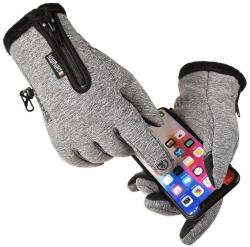 Merco Screen Touch sportovní rukavice šedá