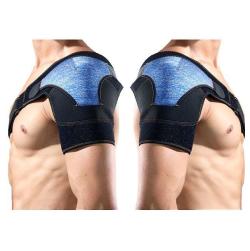 Merco SH01 bandáž na rameno černá-modrá