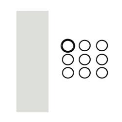 Merco Shrink Grip koncovka na hokejku bílá