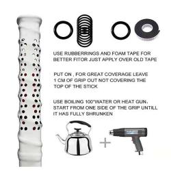 Merco Shrink Grip koncovka na hokejku žlutá