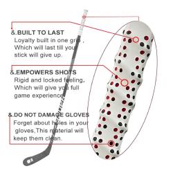 Merco Shrink Grip koncovka na hokejku žlutá