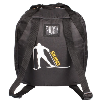 Merco Ski Rucksack taška na helmu a lyžáky černá