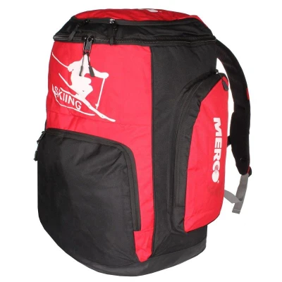 Merco Skiboot Bag taška na helmu a lyžáky černá-červená Merco Skiboot Bag taška na helmu a lyžáky černá-červená