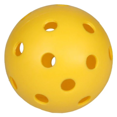 Merco Strike florbalový míček žlutá Merco Strike florbalový míček žlutá