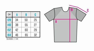 Merco sublimovaný dres na vlastní design