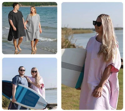 Merco Surf plážové pončo navy