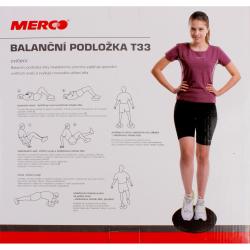 Merco T33 balanční podložka černá