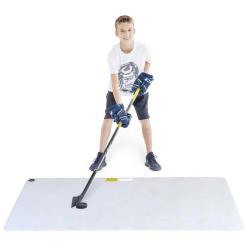 Merco Target branka, s postranní sítí + Hockey Revolution My Shoot Pad 150x75x3 cm