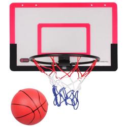 Merco Teamer basketbalový koš s deskou červená POUZE 1 ks (VÝPRODEJ)