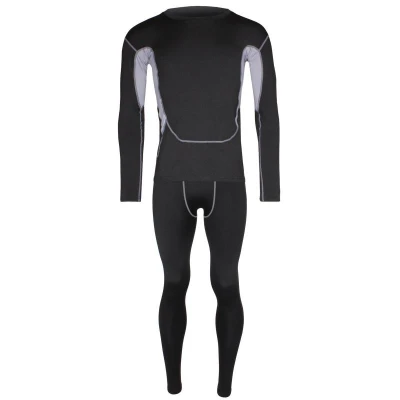 Merco Thick Warm fitness set šedá Merco Thick Warm fitness set šedá