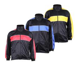 Merco TJ-2 sportovní bunda černá-žlutá
