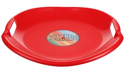 Merco Tornado červený sáňkovací talíř