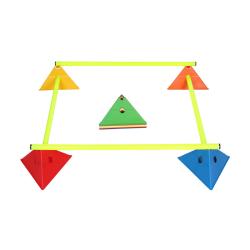 Merco Tri Corners víceúčelové mety sada 4x4 ks mix barev