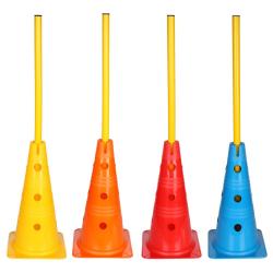 Merco Vario kužel s otvory žlutá 30 cm