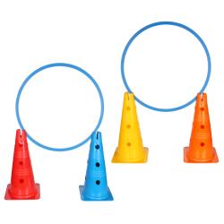 Merco Vario kužel s otvory žlutá 30 cm