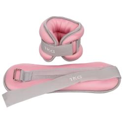 Merco WFS 1000 sada závaží na zápästie a členky ružová