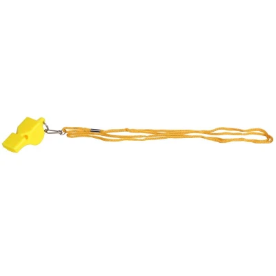 Merco Whistle Colored 013 plastová píšťalka se šnůrkou