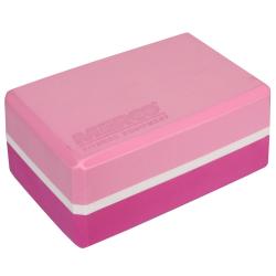 Merco Yoga Block Duo kostka na jógu lila-růžová