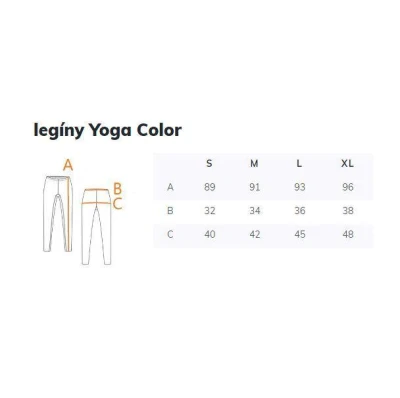 Merco Yoga Color sportovní legíny růžová