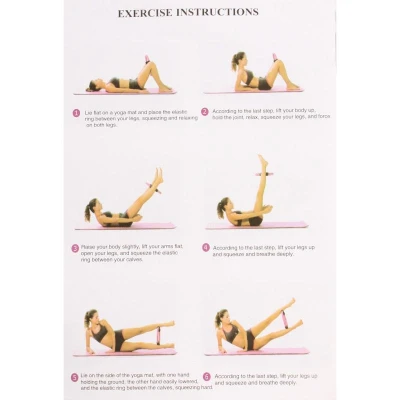 Merco Yoga Crescent kruh jóga pilates černá