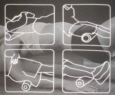 Merco Yoga EPE Roller jóga válec růžová