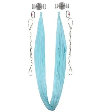 Merco Yoga Hammock 2.8 síť na jógu sky blue Merco Yoga Hammock 2.8 síť na jógu sky blue