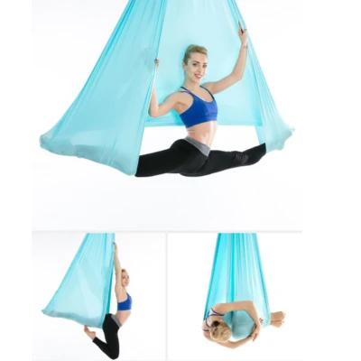 Merco Yoga Hammock 2.8 síť na jógu sky blue