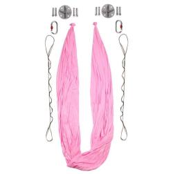Merco Yoga Hammock sieť pre jogu ružová Merco Yoga Hammock sieť pre jogu ružová