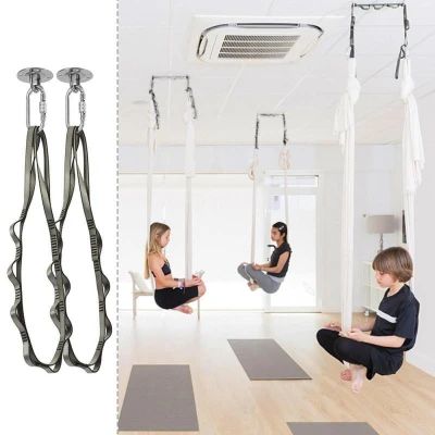 Merco Yoga Hammock síť pro jógu tmavě modrá