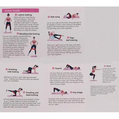 Merco Yoga Hip Circle odporový pás