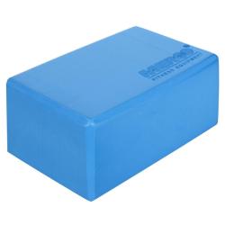 Merco Yoga kostka blok na jógu modrá POUZE 7,5 cm (VÝPRODEJ)