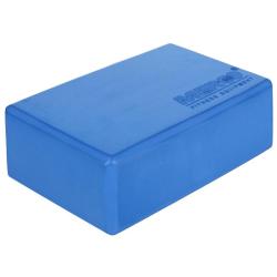Merco Yoga kostka blok na jógu modrá POUZE 7,5 cm (VÝPRODEJ)